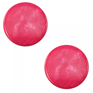 Cabuch&oacute;n plano Polaris Elements 12 mm Jais Rosa explosivo