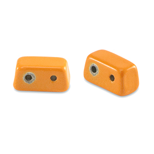 Abalorios Tile rect&aacute;ngulo Naranja