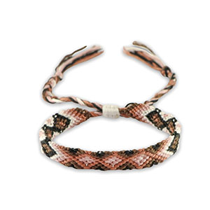 Pulseras Trendy Negro-rosa vintage