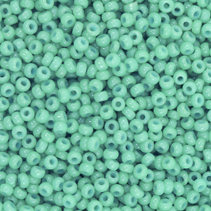 Rocalla Miyuki 11/0 Duracoat opaque sea opal green 11-4475