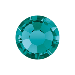 Piedras de nacimiento Diciembre Preciosa SS16 base plana (4mm) Blue zircon