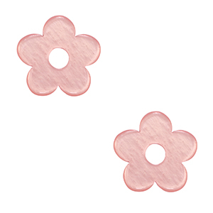 Colgantes Polaris Lucido flor Rosa claro