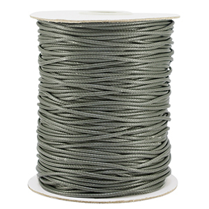 Hilo macram&eacute; trenzado 1.5mm Gris oscuro