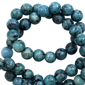 Piedras naturales Granito 8mm Azul petroleo