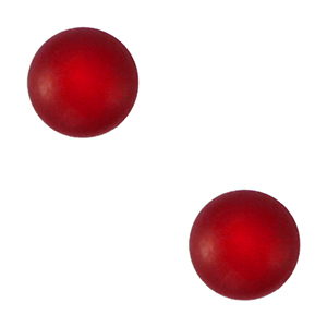 Cabuch&oacute;n Polaris 4mm soft SS16 "Piedra de nacimiento" shiny Enero Rojo vino