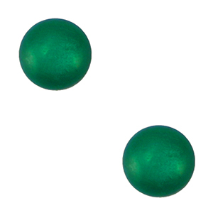 Cabuch&oacute;n Polaris 4mm soft SS16 "Piedra de nacimiento" shiny Mayo Verde oscuro