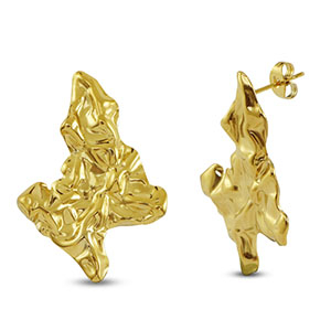 Pendientes Acero Inox Dorado