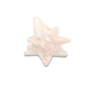 Accesorios pinza para el pelo estrella Rosa claro