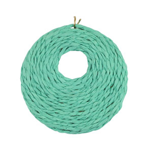 Colgantes Rafia 53mm Verde