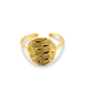 Anillos Acero Inox Dorado