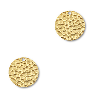Colgantes Acero Inox redondos Dorado