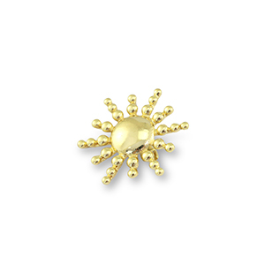 Broches sol Dorado