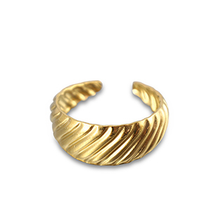 Anillos Acero Inox Dorado