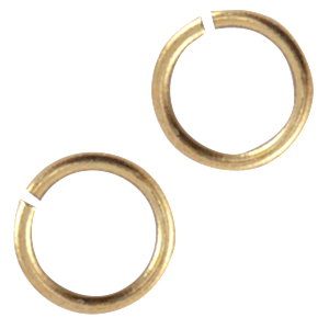 Anilla met&aacute;lica DQ 6.5mm Bronce viejo (sin n&iacute;quel)