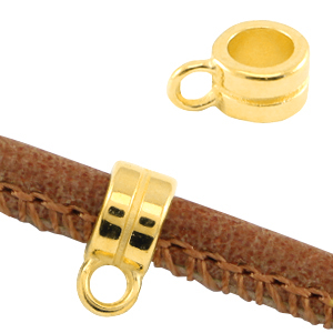 Anillo con ojo met&aacute;lico DQ &Oslash;3.8mm Dorado (sin n&iacute;quel)
