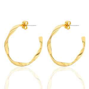 Fornituras met&aacute;licas DQ criollas 32mm rizo Oro (sin n&iacute;quel)