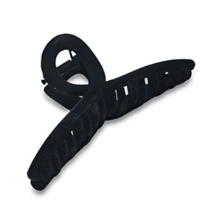 Accesorios pinza para el pelo terciopelo Negro