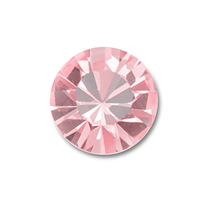 Preciosa SS29 chat&oacute;n Light rose