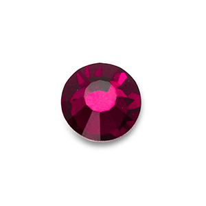 Preciosa SS34 base plana Ruby