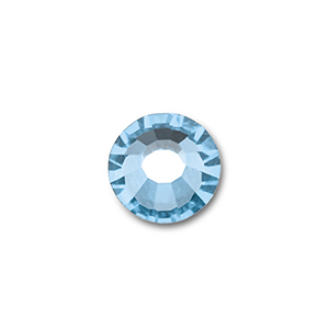 Preciosa SS30 base plana Aquamarine