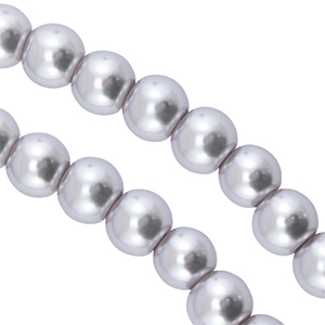 Perlas de cristal 4mm Gris