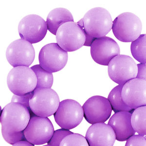 Abalorios acr&iacute;licos 14 mm brillante Lavanda p&uacute;rpura