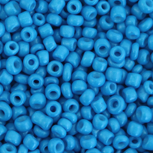 Rocalla cristal 8/0 (3mm) Azul palacio