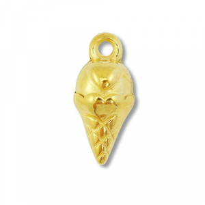 Colgantes Acero Inox helado Dorado