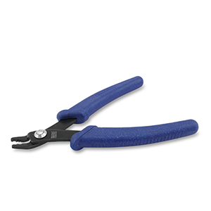 Beadalon alicate de prensado para chafas Azul-negro