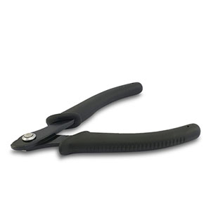Beadsmith memory wire alicate de corte con muelle Negro