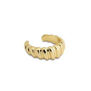 Pendientes ear cuff Acero Inox Dorado