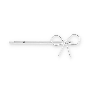 Accesorios para el pelo pasador para pelo lazo Plateado