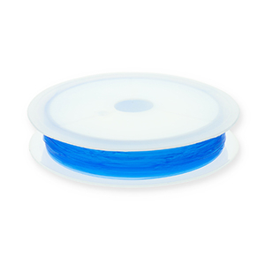 Hilo para enfilado el&aacute;stico 0.5mm Azul