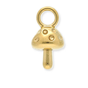 Colgantes Acero Inox seta Dorado