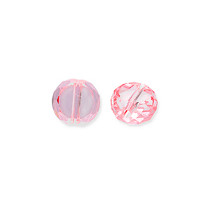 Abalorios faceteados Rosa