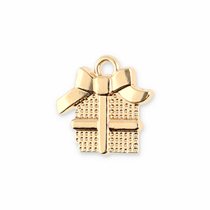 Colgantes met&aacute;licos regalo Dorado