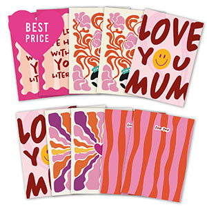 BY31&reg; Tarjetas de joyer&iacute;a d&iacute;a de la madre surtidas Multicolor