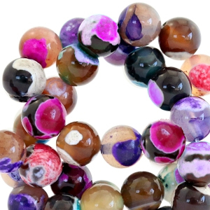 Piedras naturales &Aacute;gata 8mm Multicolor