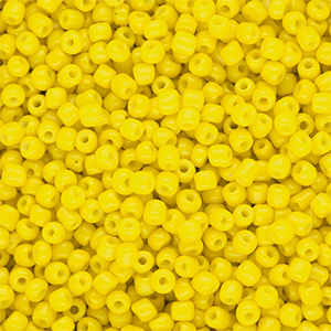 Rocalla cristal 8/0 (3mm) Amarillo