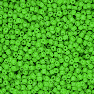 Rocalla cristal 12/0 (2mm) Verde