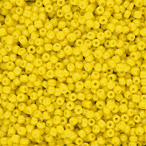 Rocalla cristal 12/0 (2mm) Amarillo