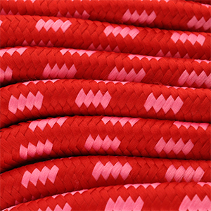Paracord trendy 10mm Rojo-rosado