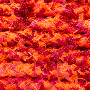Paracord trendy 8mm Naranje n&eacute;on- rosa n&eacute;on-rojo oporto