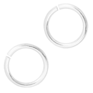Anillas DQ 6mm Plateado