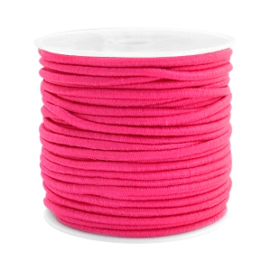 Hilo el&aacute;stico en color 2.5mm Rosa fucsia