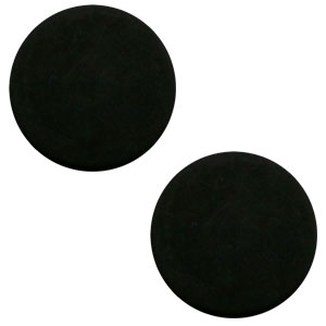Cabuch&oacute;n plano Polaris Elements 20 mm mate negro