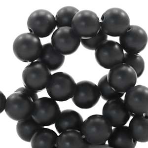 Piedras naturales 8mm Negro mate