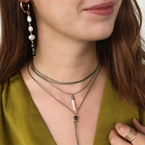 Hilo macram&eacute; trenzado de moda para los collares m&aacute;s chulos