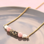 Hermosa joyer&iacute;a y accesorios con la nueva colecci&oacute;n de piedras naturales abalorios tubo