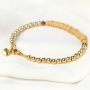 Pulseras y pendientes personalizado con los colgantes met&aacute;licos DQ letras